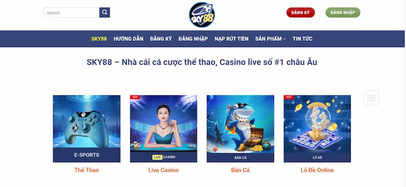 Giới Thiệu Về Nhà Cái Sky88.sale